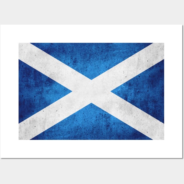 Scotland Flag Wall Art by Madrok